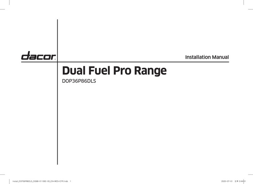 Dacor DOP36P86DLS User manual