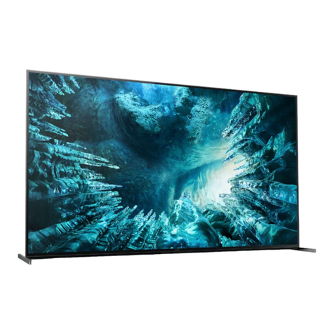 Sony BRAVIA KD-75ZH8 User manual