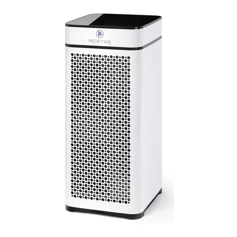 Medify Air MA-40 Instruction manual and  warranty information