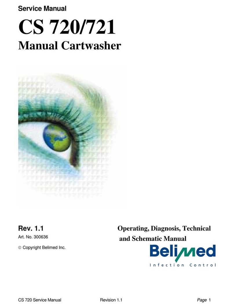 BELIMED CS 720 Service manual