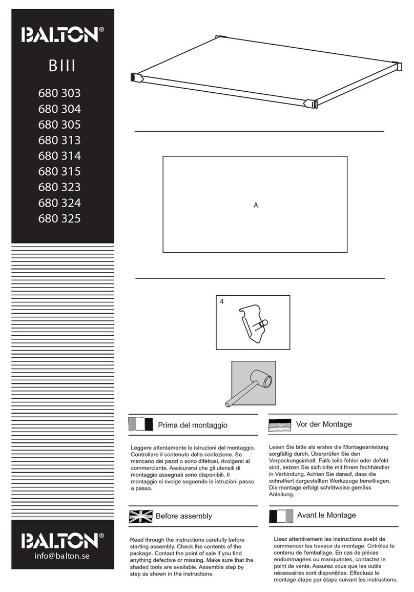 BALTON GARBO BIII 680 303 quick start guide