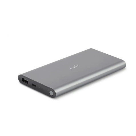 Moshi ionbank 10K Important Notes & Instructions