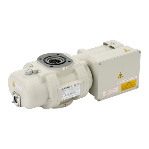 Ulvac MBS-053 instruction manual