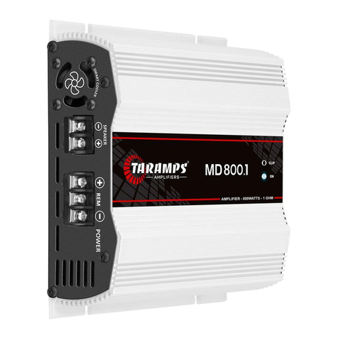 Taramp's MD 800.1 User manual
