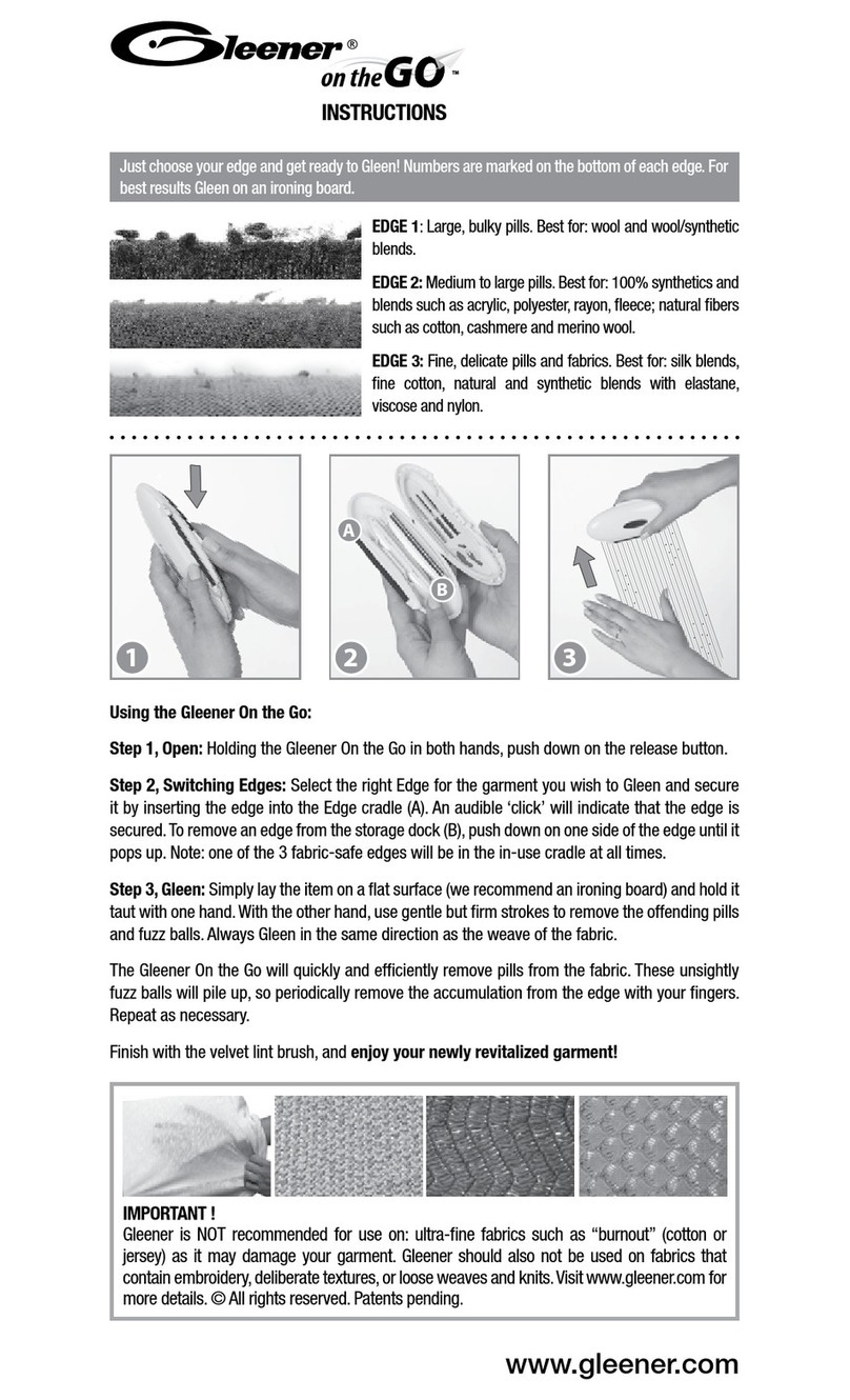 Gleener On the Go instructions