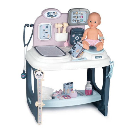 Smoby BABY CARE CENTER quick start guide Smoby BABY CARE CENTER quick start guide