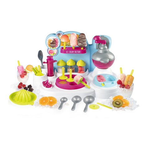 Smoby CHEF ICE CREAM FACTORY quick start guide