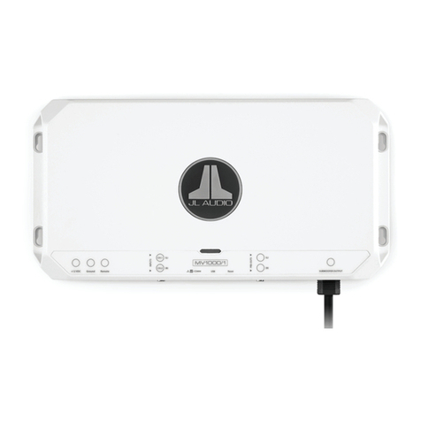 JL Audio NexD2 MV1000/1 Connection guide