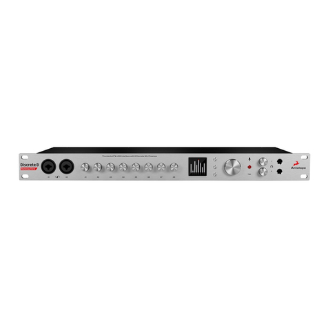 Antelope Discrete 8 user manual