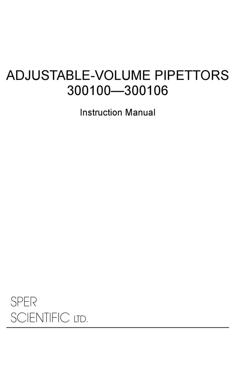 Sper scientific 300100 User manual