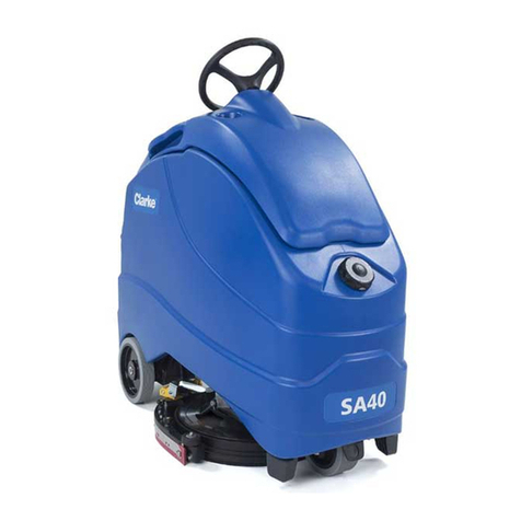 Clarke SA40 20D Operating and installation instructions