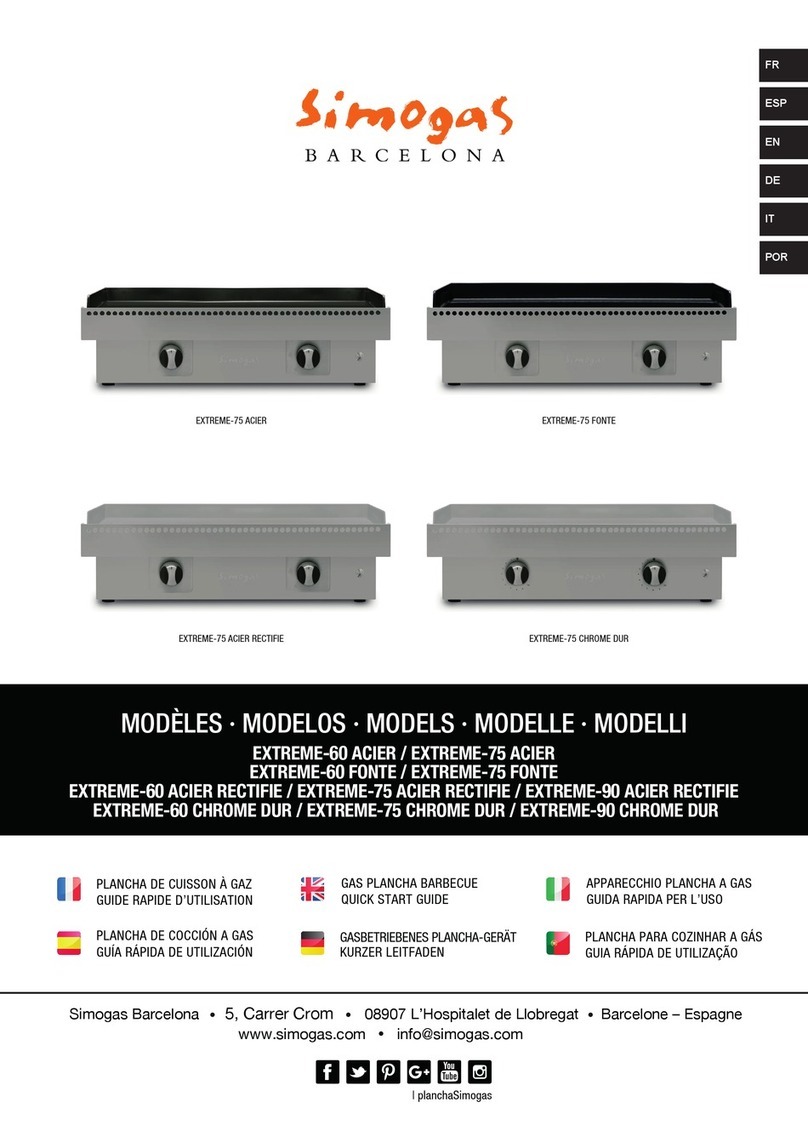 Simogas EXTREME Series User manual