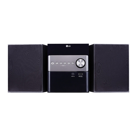 LG CM1560 Specification sheet