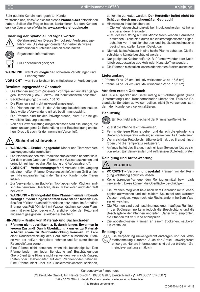 DS Produkte 06750 User manual