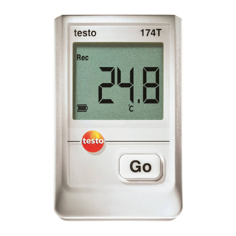 TESTO 174T Quick instruction manual