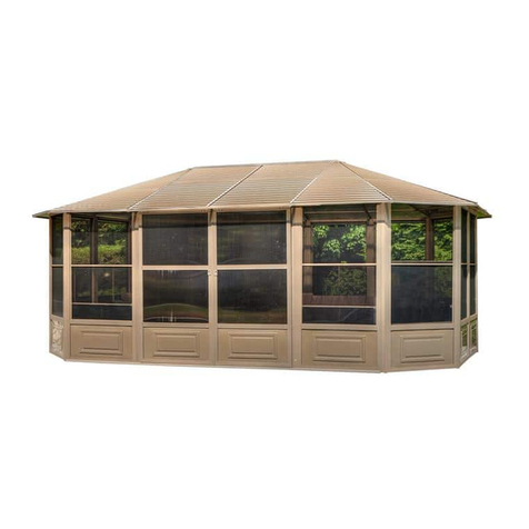 Gazebo penguin 41218MR-12 User manual
