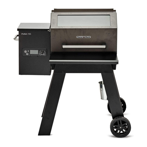 FLAMEROCK PELLET GRILL 55 Safety, Installation, Operation and Maintenance