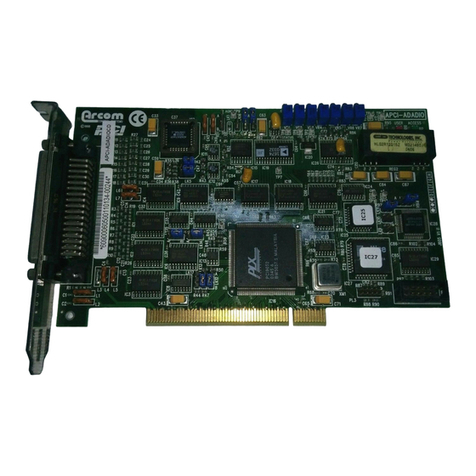 Arcom APCI-ADADIO manual