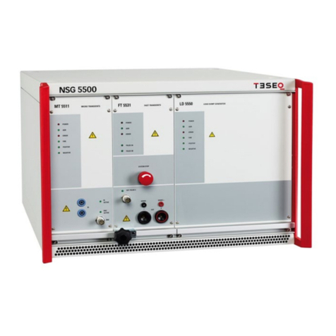 Ametek 5000 Quick start guide and safety instructions