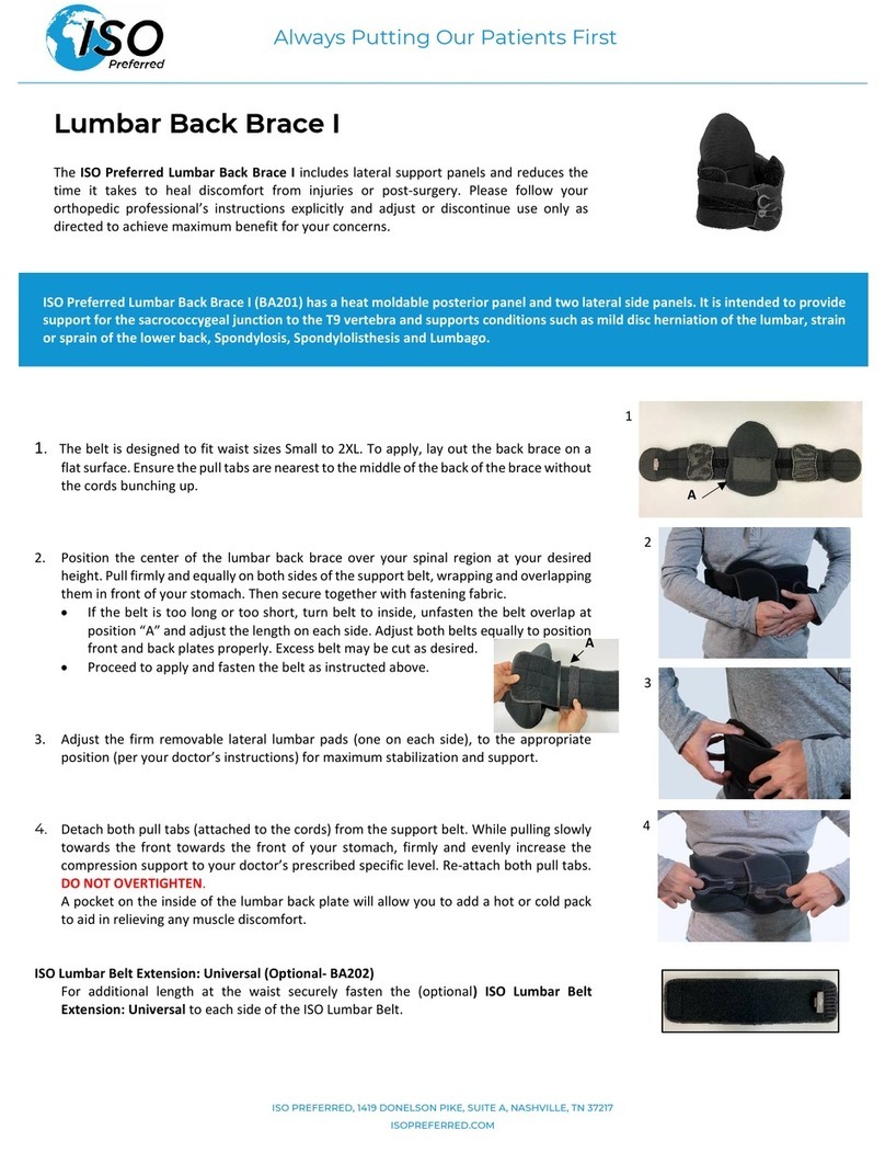 ISO Preferred BA201 User manual