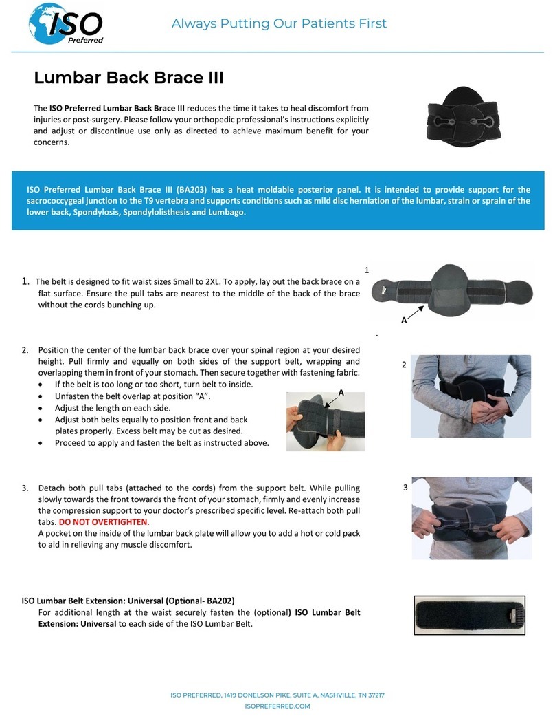 ISO Preferred BA203 instructions