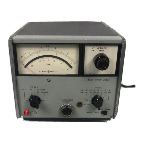 HP 431B Manual