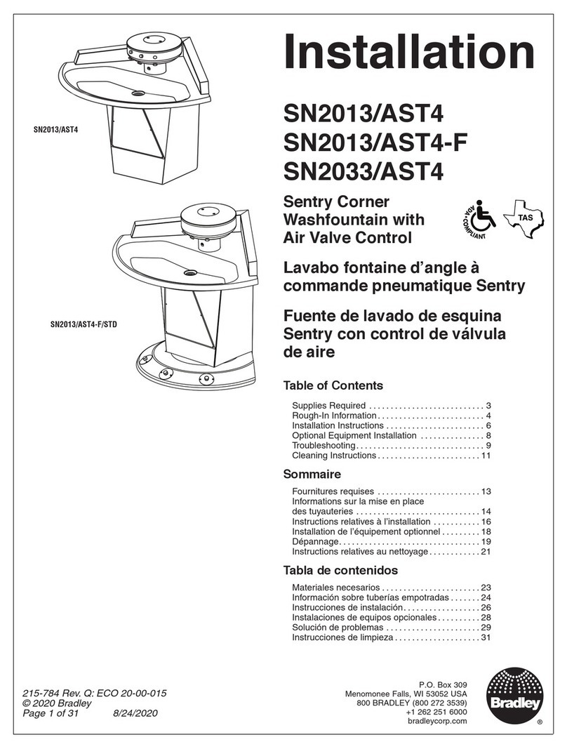 Bradley SN2013/AST4 User manual Bradley SN2013/AST4 User manual