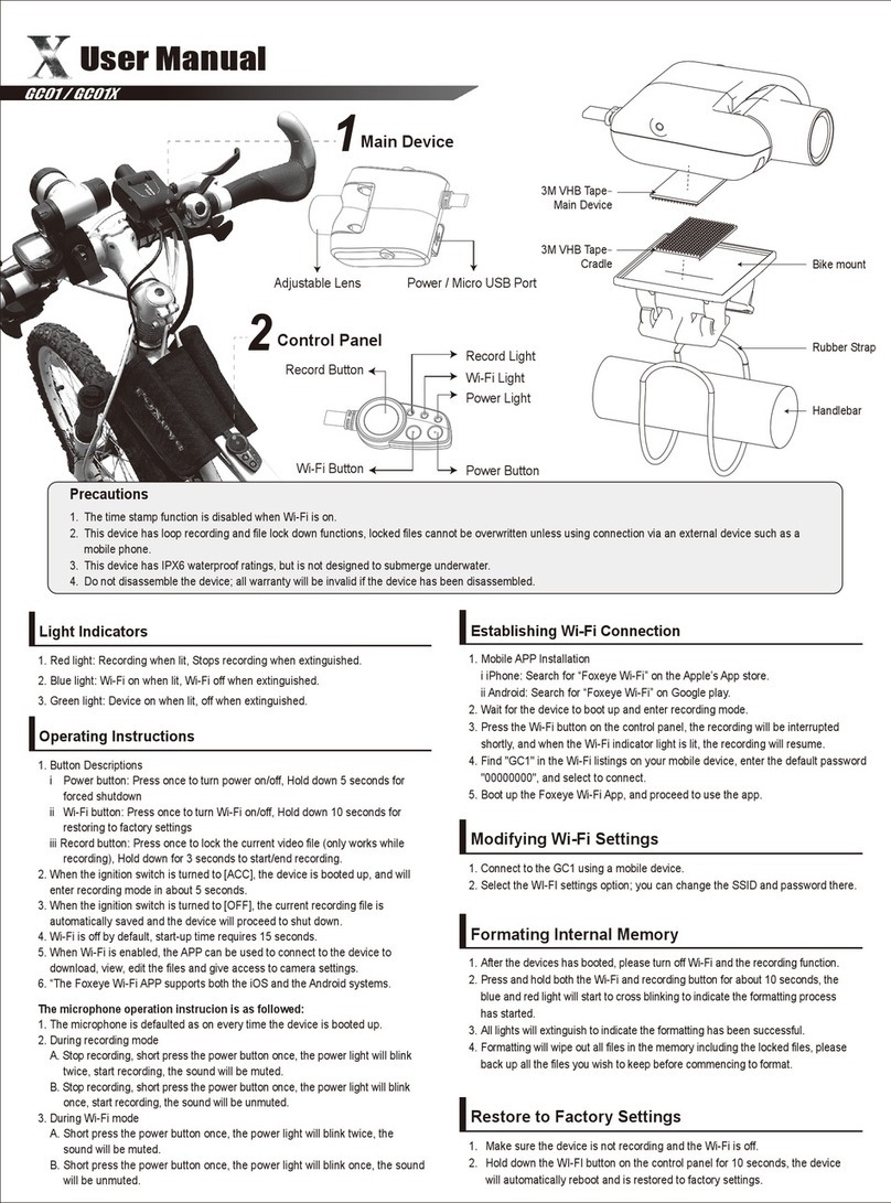 FOXeye GC01 user manual