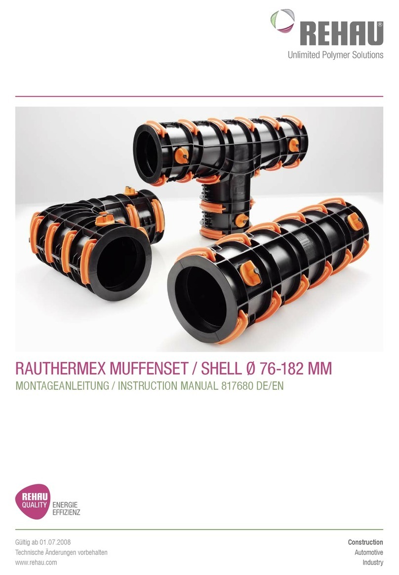 Rehau RAUTHERMEX User manual