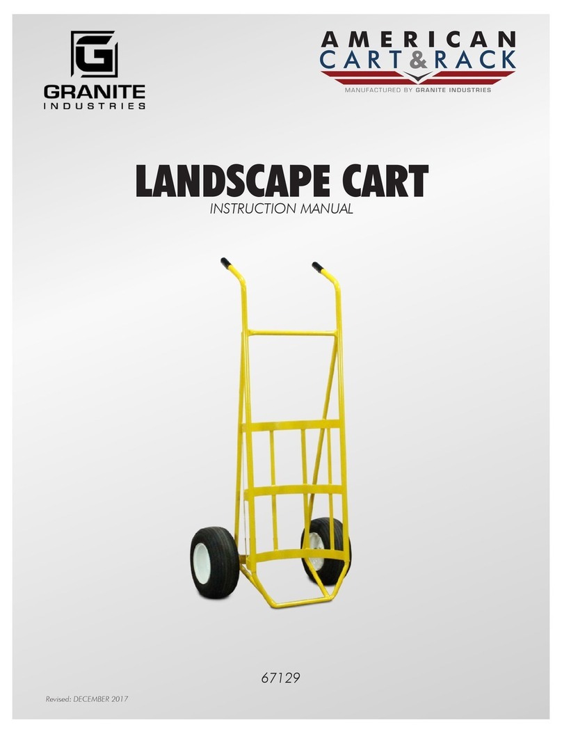 Granite American Cart & Rack 67129 instruction manual