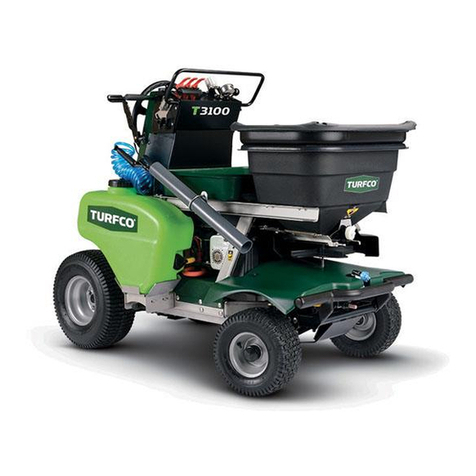 TURFCO T3100 User manual
