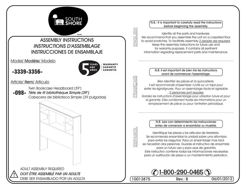 SouthShore 098 User manual