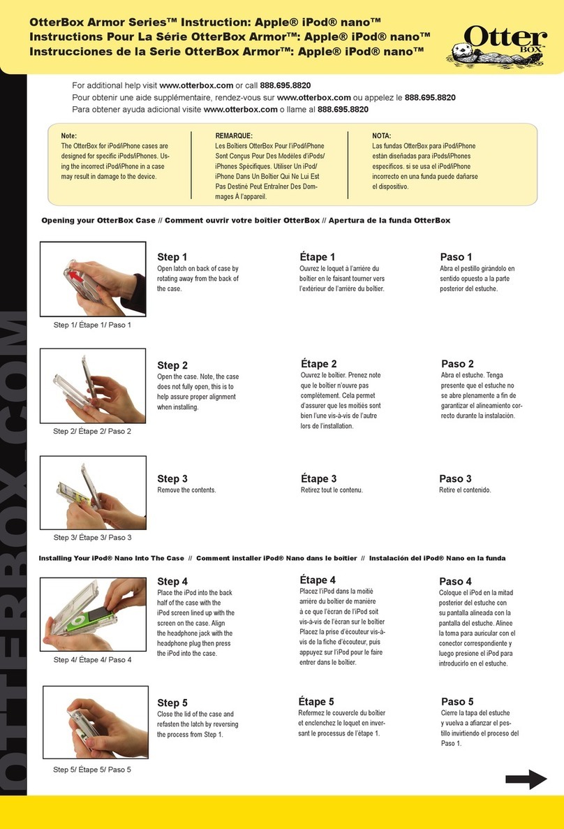 OtterBox Armor Series User manual