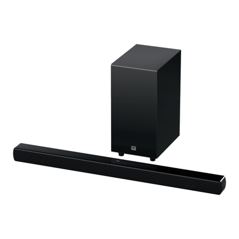 Harman JBL CINEMA SB190 owner's manual
