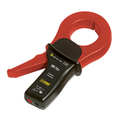 AEMC SR701 User manual