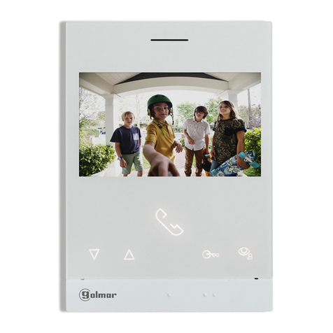 golmar ART 4/G2+ Monitor User manual