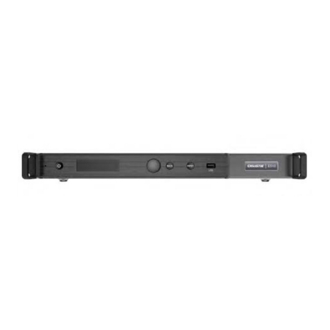 Christie E510 Technical reference