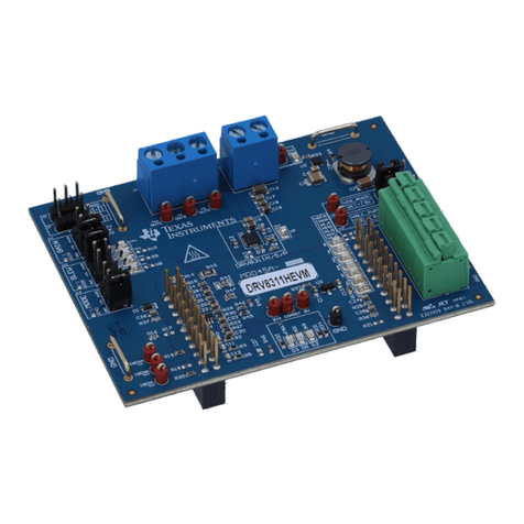 Texas Instruments DRV8311HEVM User manual