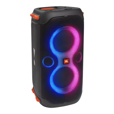 Harman JBL PARTYBOX 110 User manual
