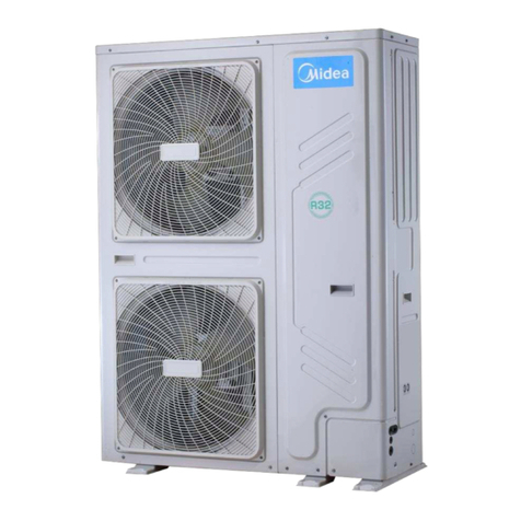 Midea M thermal Mono Series Dimension Guide