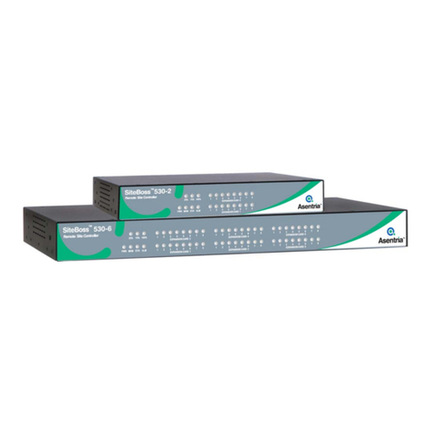 Asentria SiteBoss 530 User manual