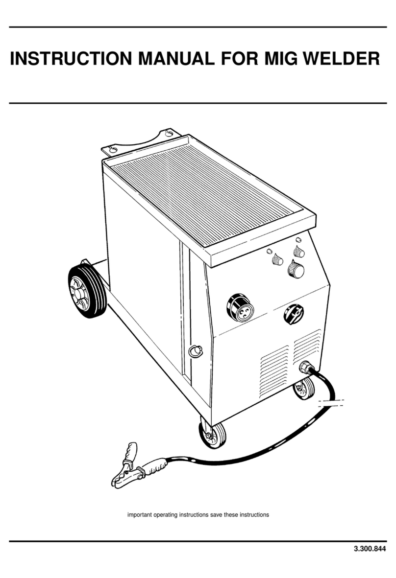 Cebora MIG WELDER instruction manual