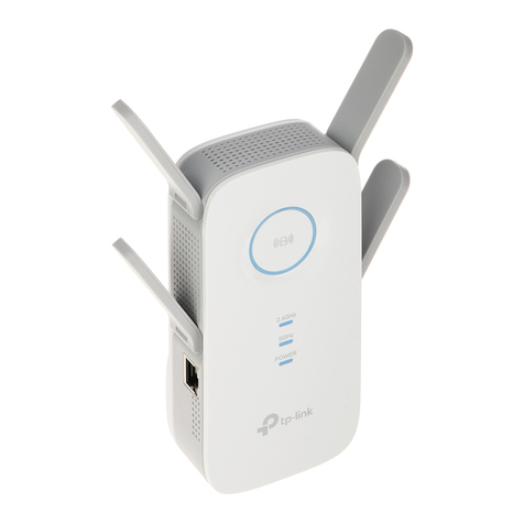 TP-Link RE650 Quick installation guide
