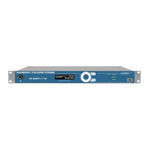 Worldcast Systems AUDEMAT FM PROBE user manual Worldcast Systems AUDEMAT FM PROBE user manual