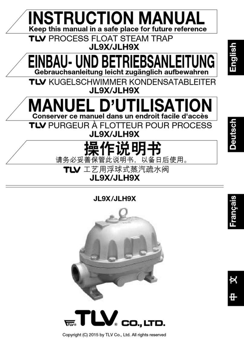 TLV JL9X instruction manual