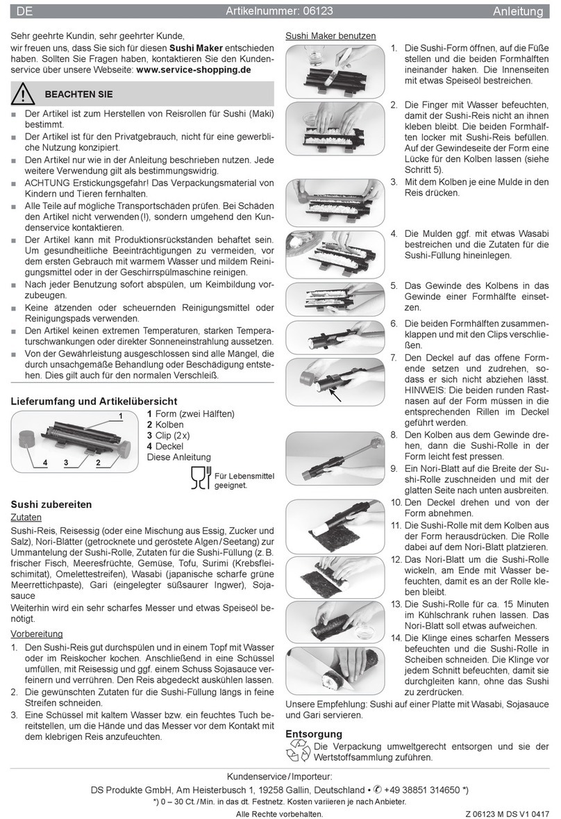 DS Produkte 06123 instructions