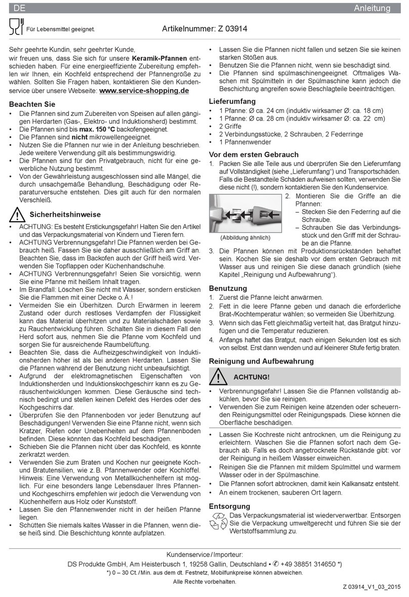 DS Produkte Z 03914 User manual