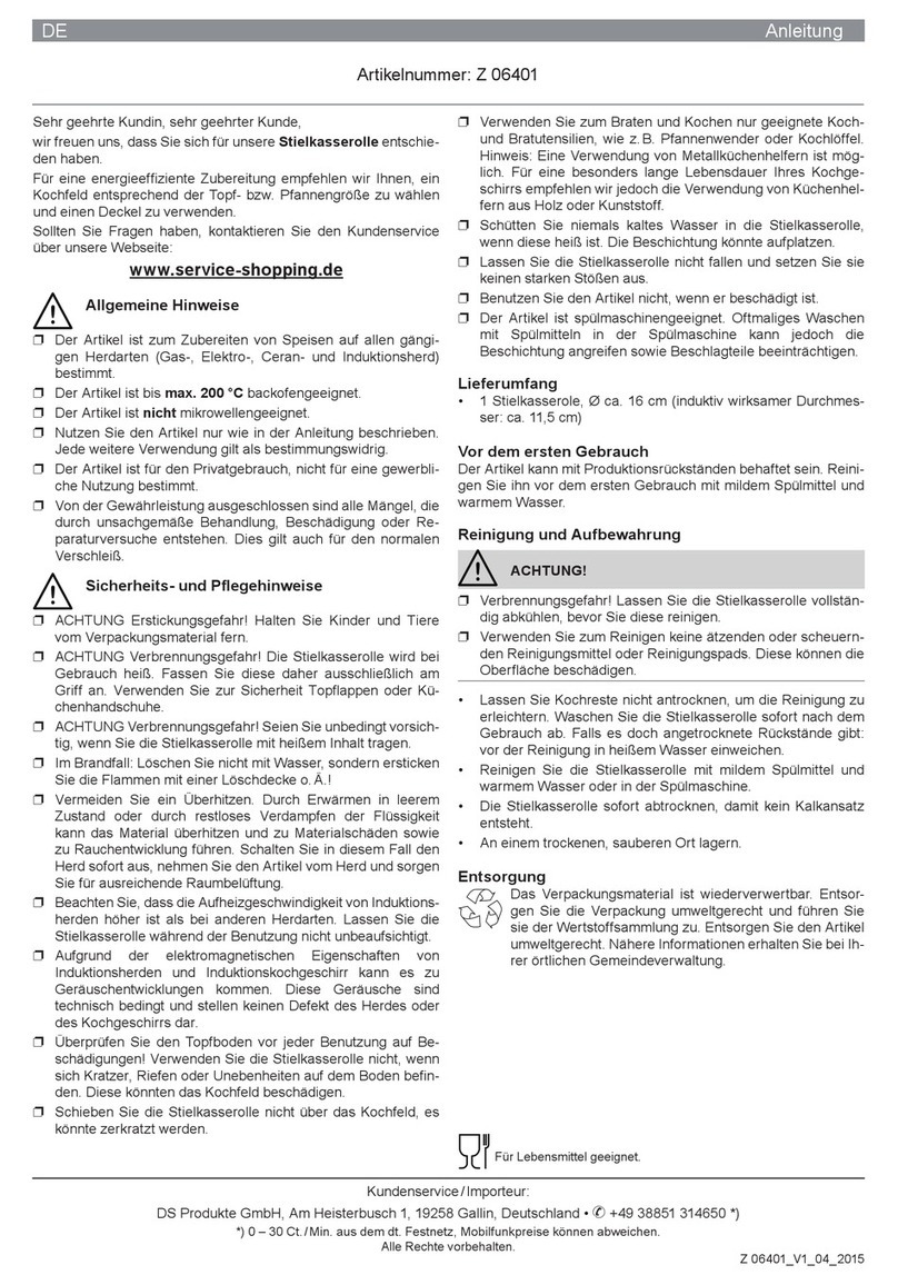 DS Produkte Z 06401 User manual