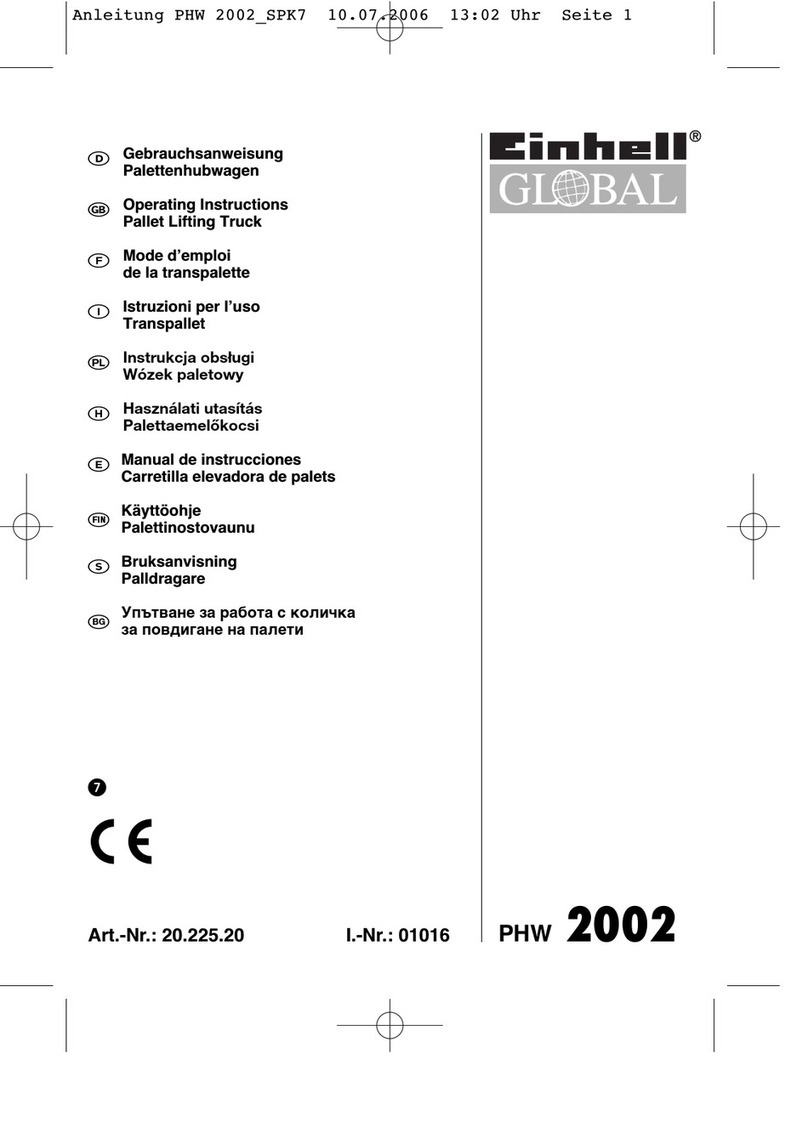 Einhell Global PHW 2002 operating instructions