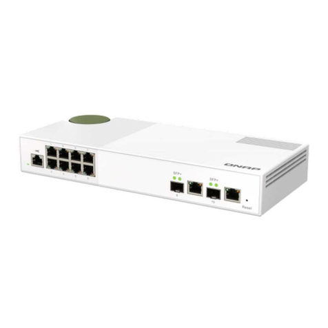 QNAP QSW-M2108 Series User manual